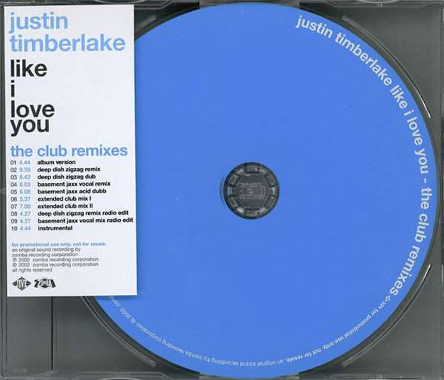 Justin Timberlake Like I Love You Instrumental